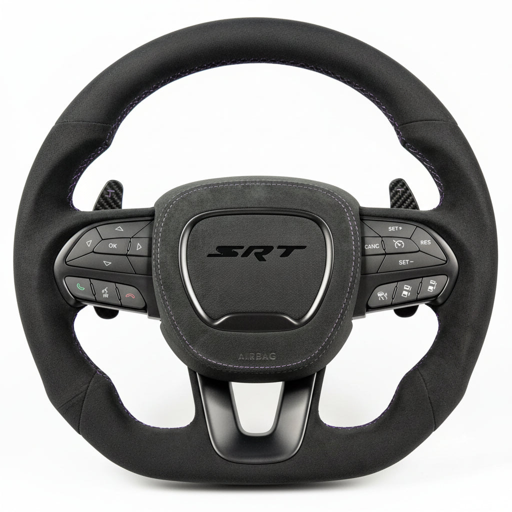 2018–2021 Jeep Grand Cherokee Trackhawk Carbon Fiber Steering Wheel – Customizable