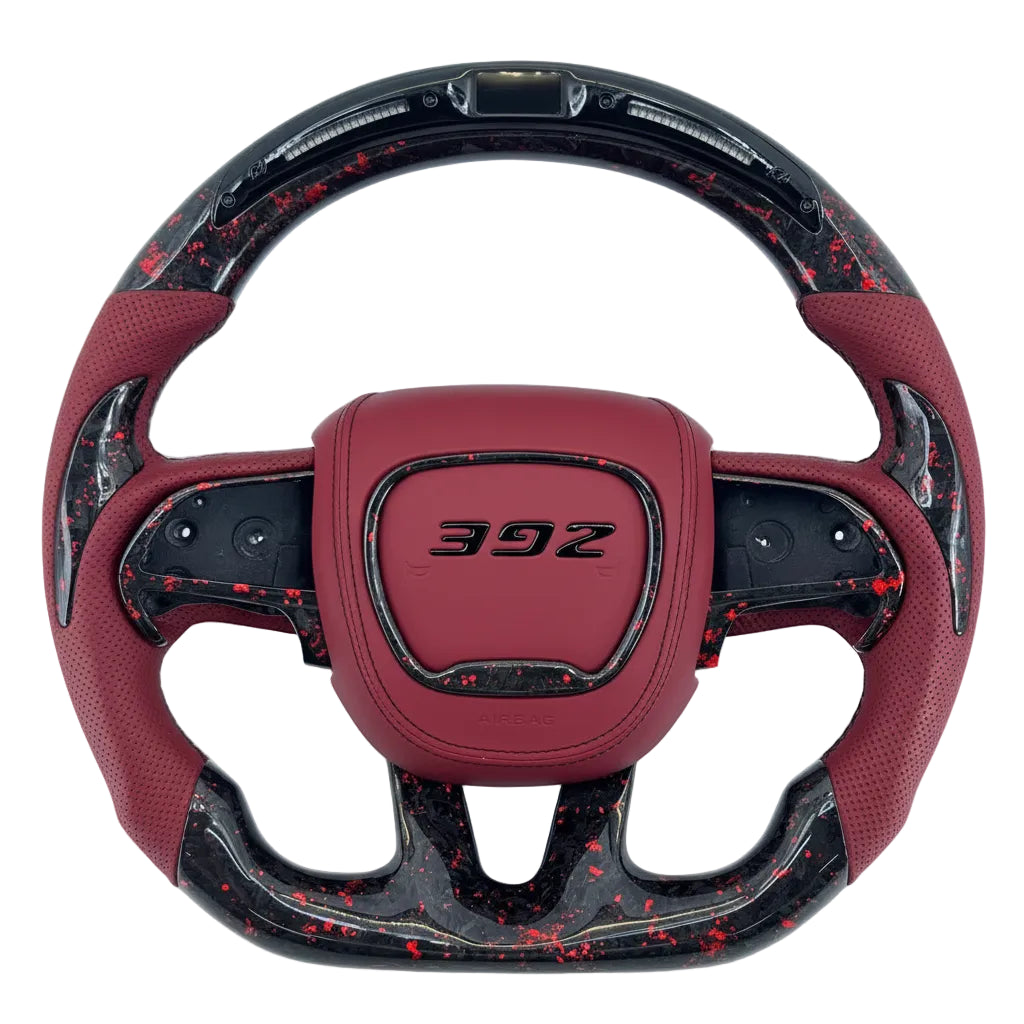 2018–2021 Jeep Grand Cherokee Trackhawk Carbon Fiber Steering Wheel – Customizable