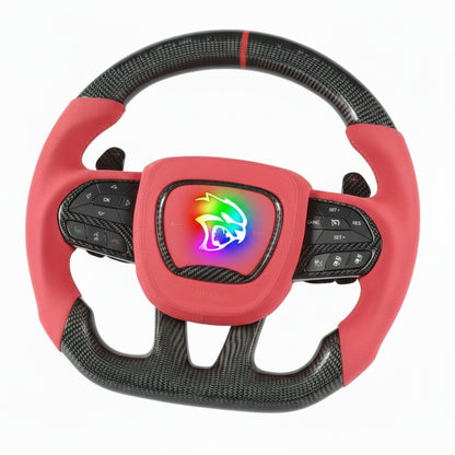 2018–2021 Jeep Grand Cherokee Trackhawk Carbon Fiber Steering Wheel – Customizable