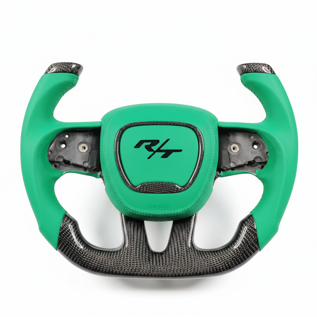 2018–2021 Jeep Grand Cherokee Trackhawk Carbon Fiber Steering Wheel – Customizable