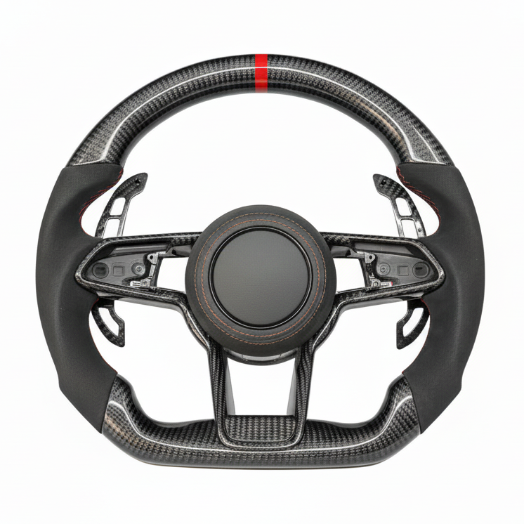 2016-2023 Audi R8 / TT Carbon Fiber Steering Wheel - Customizable