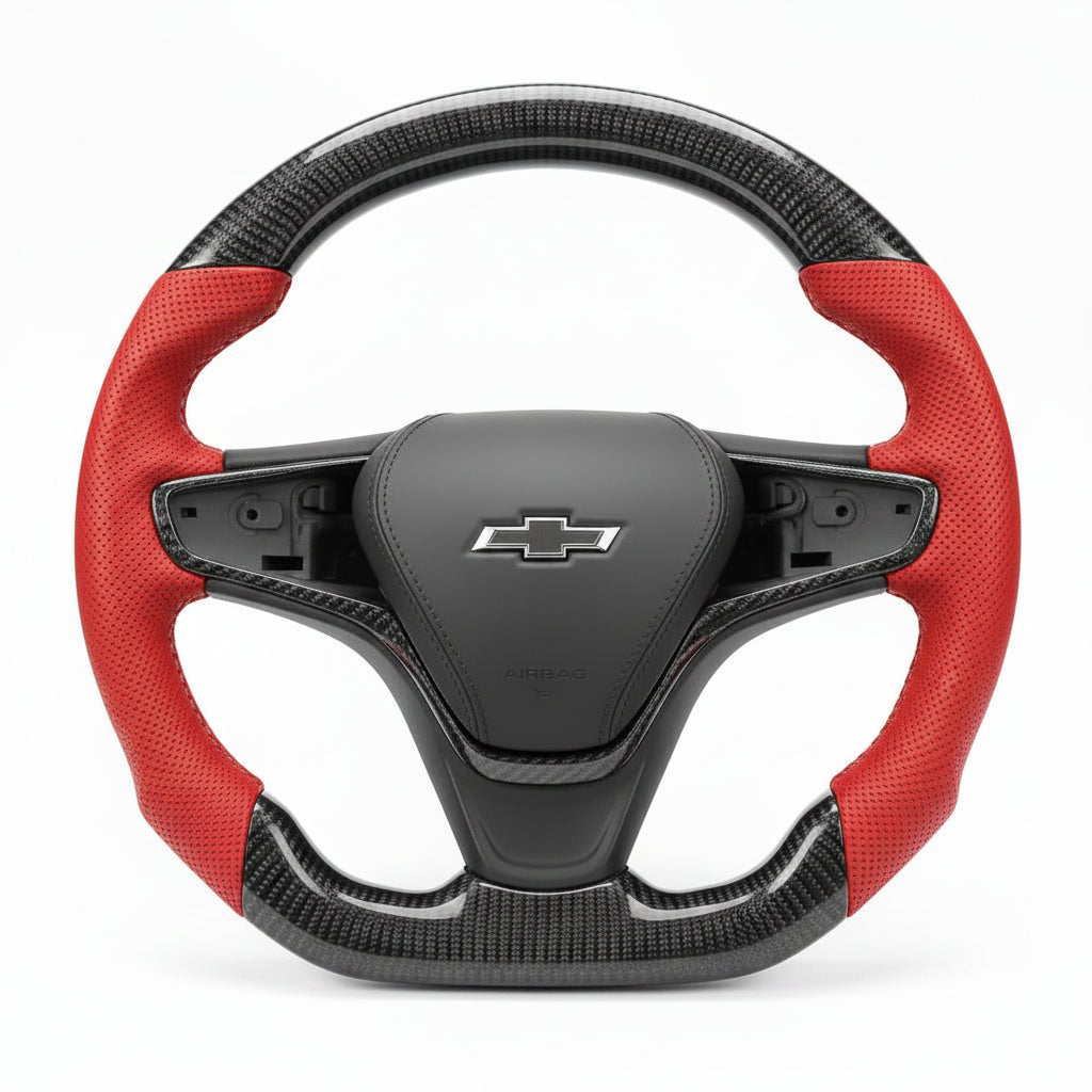 2016+ Chevrolet Cruze / Malibu Carbon Fiber Steering Wheel – Customizable