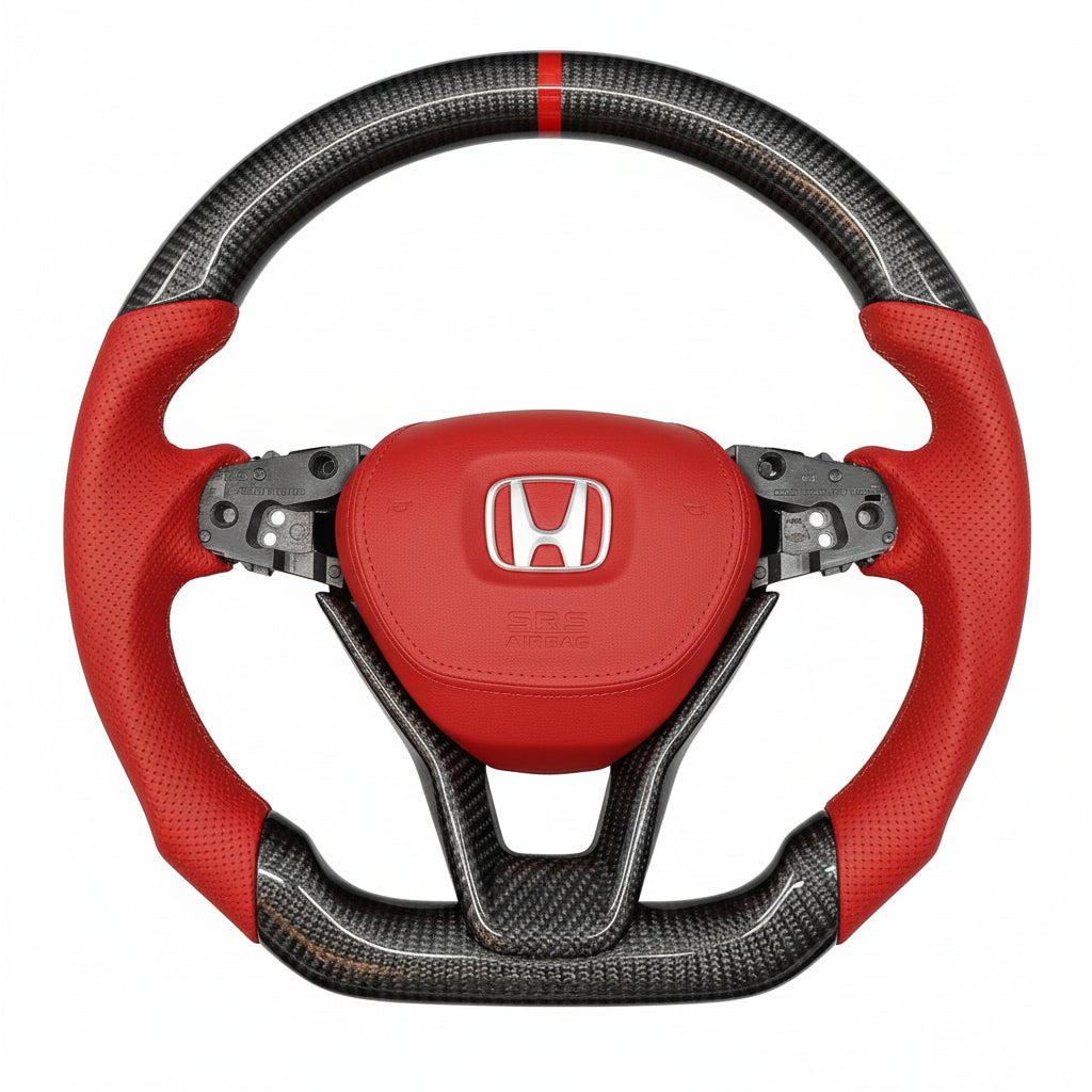2018-2022 Honda Accord Carbon Fiber Steering Wheel - Customizable