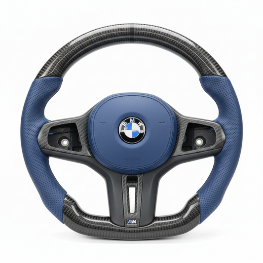 2019–2024 BMW G2X / G4X M Sport Carbon Fiber Steering Wheel – Customizable