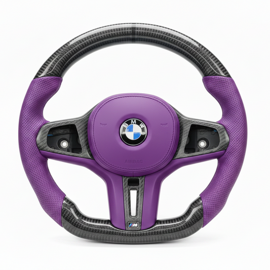 2018–2023 BMW F9X M5 / M8 Carbon Fiber Steering Wheel – Customizable