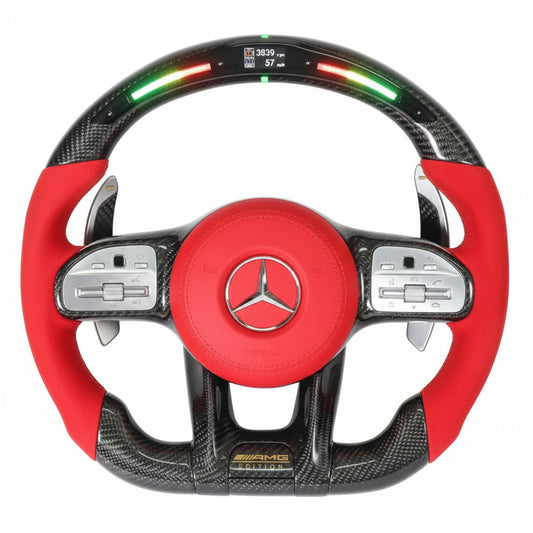 2020 Mercedes-Benz AMG Carbon Fiber Steering Wheel (FITS 2010+ ALL MODELS)