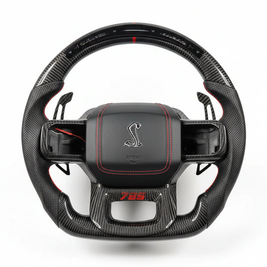 2021–2025 Ford Shelby F-150 Carbonfaser-Lenkrad – Anpassbar