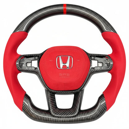 2023+ Honda Accord Carbon Fiber Steering Wheel - Customizable