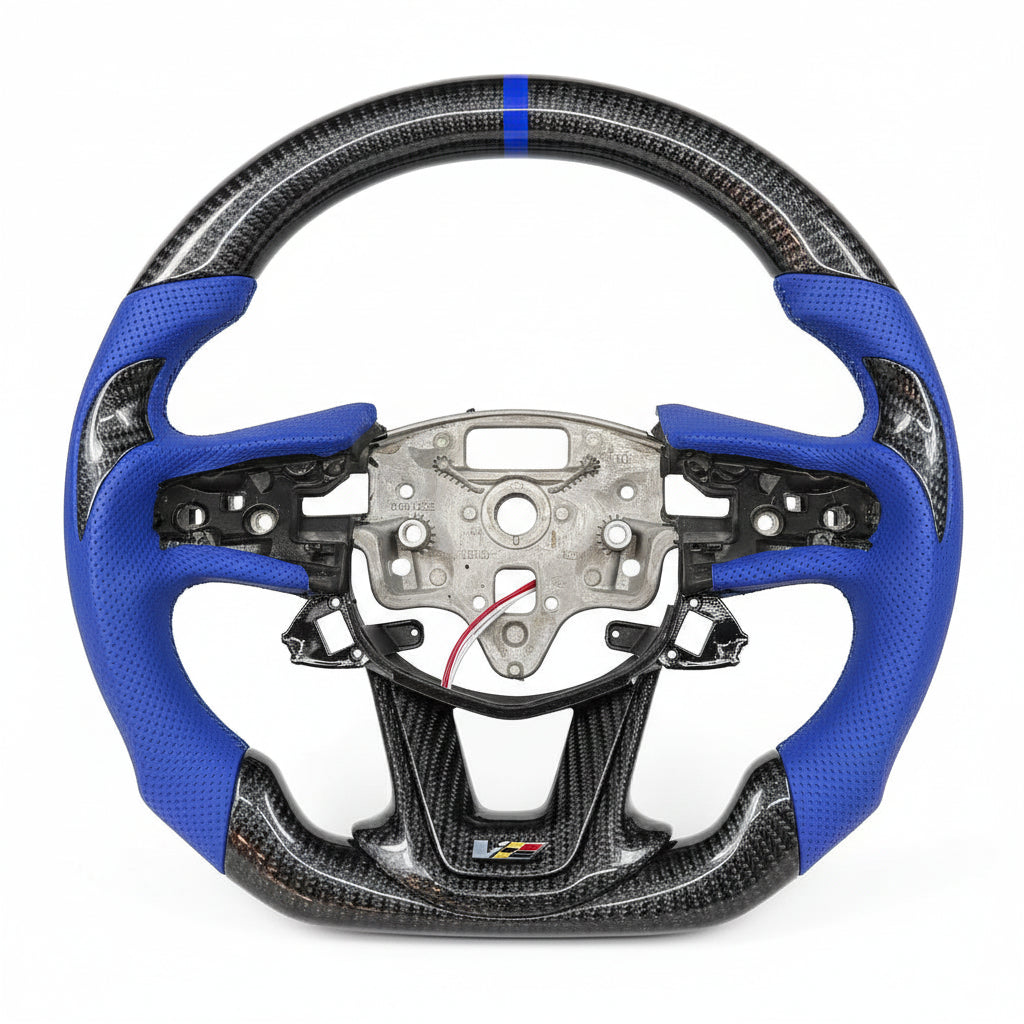 2022+ Cadillac CT4-V Blackwing / CT5-V Blackwing Carbon Fiber Steering Wheel – Customizable