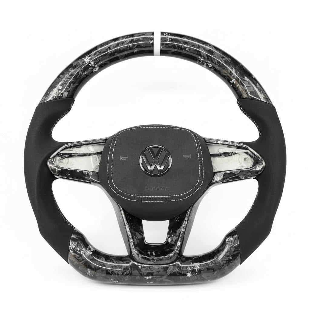 2022+ Volkswagen Golf MK8 / Jetta Carbon Fiber Steering Wheel – Customizable