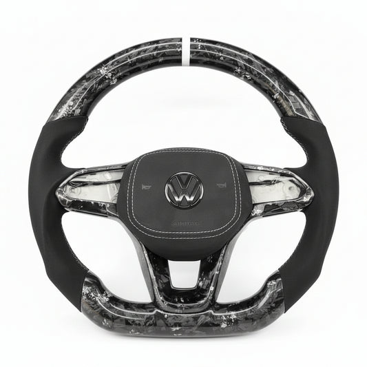 2022+ Volkswagen Golf MK8 / Jetta Carbon Fiber Steering Wheel – Customizable