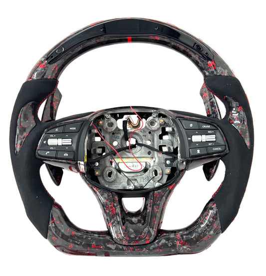 Genesis G70 Carbon Fiber Steering Wheel - Customizable