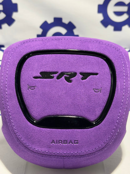 2015+ Dodge Airbag Cover - Purple Alcantara
