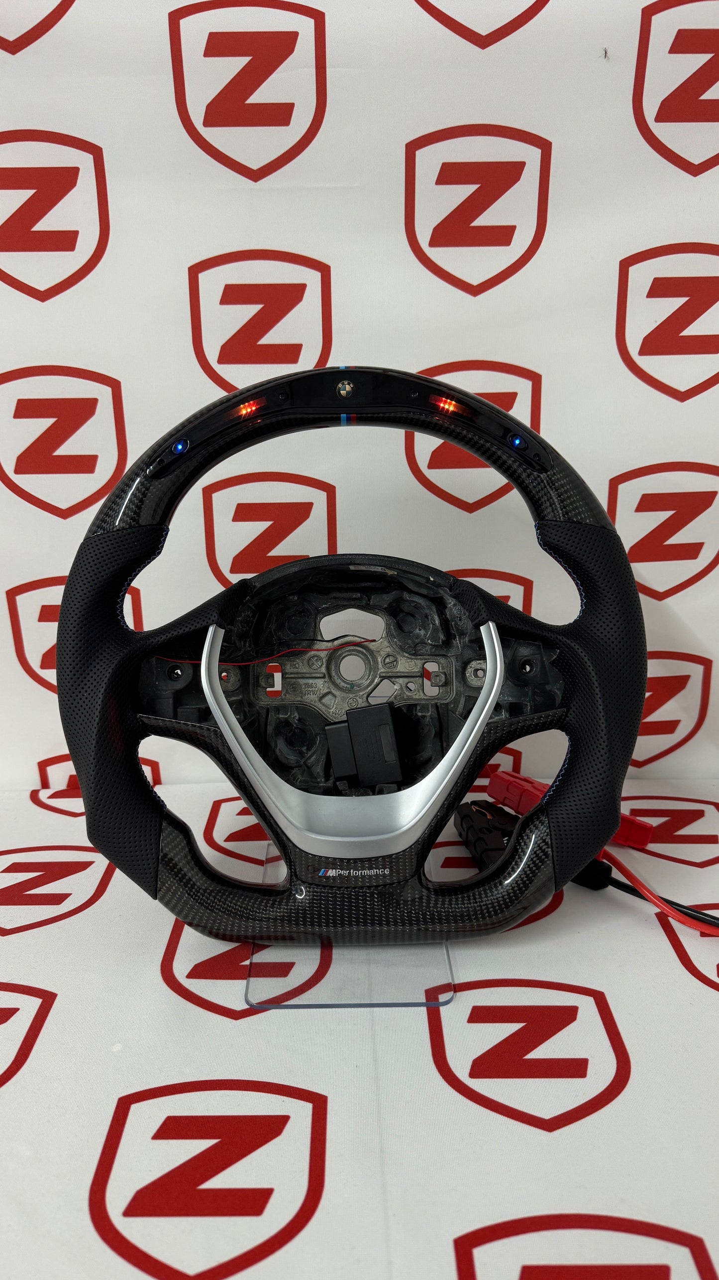2011-2016 BMW F10 Carbon Fiber Steering Wheel - Customizable