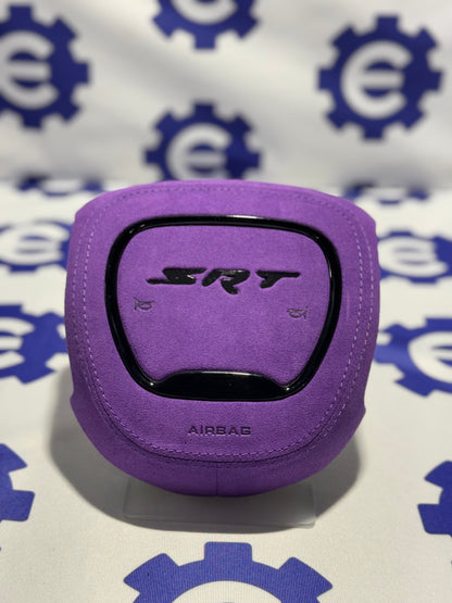 2015+ Dodge Airbag Cover - Purple Alcantara