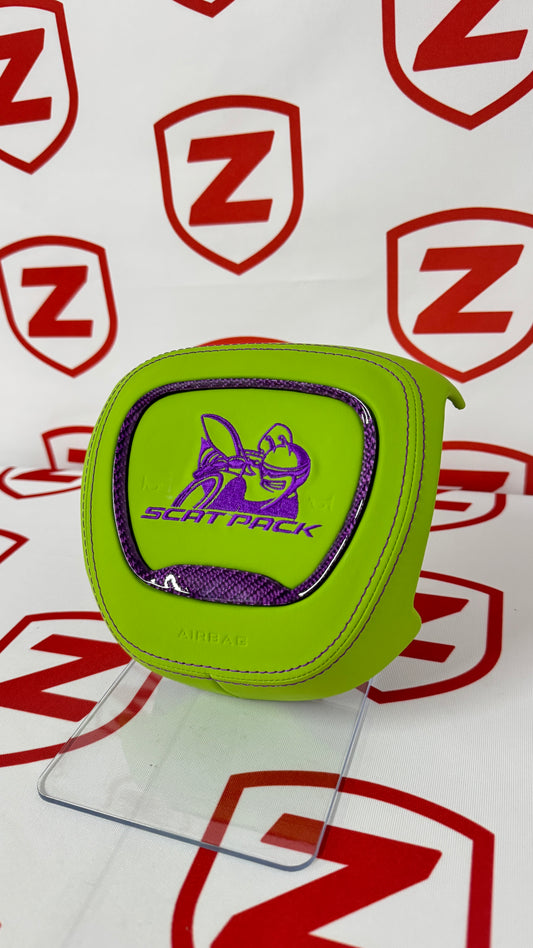 2015+ Dodge Airbag Cover - Scatpack  Embroidery