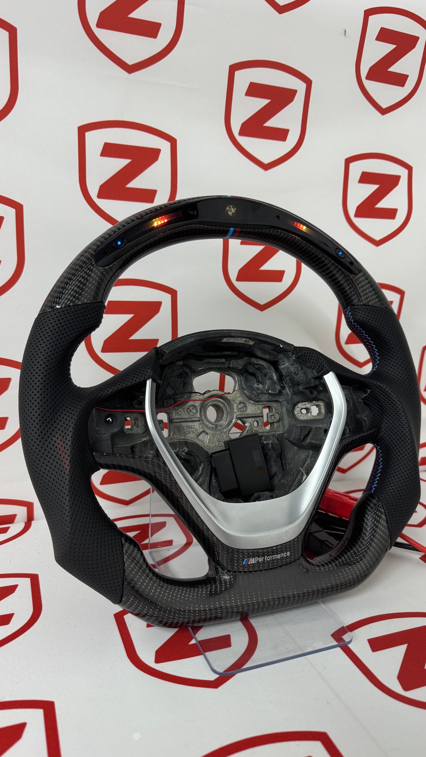 2011-2016 BMW F10 Carbon Fiber Steering Wheel - Customizable