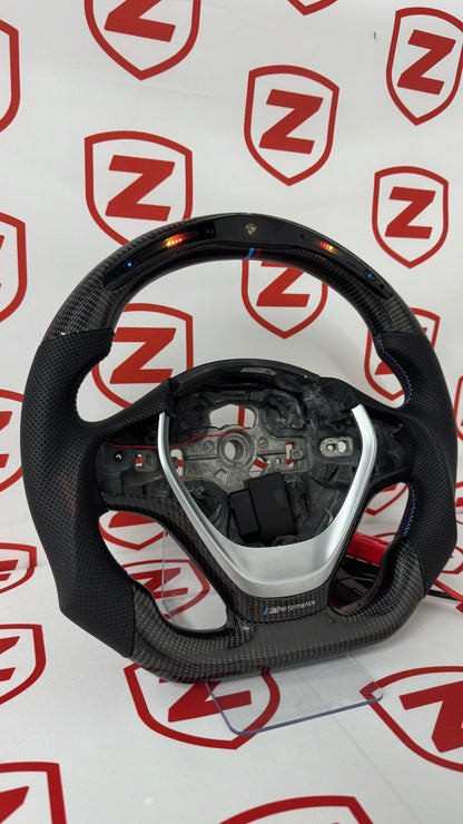 2011-2016 BMW F10 Carbon Fiber Steering Wheel - Customizable