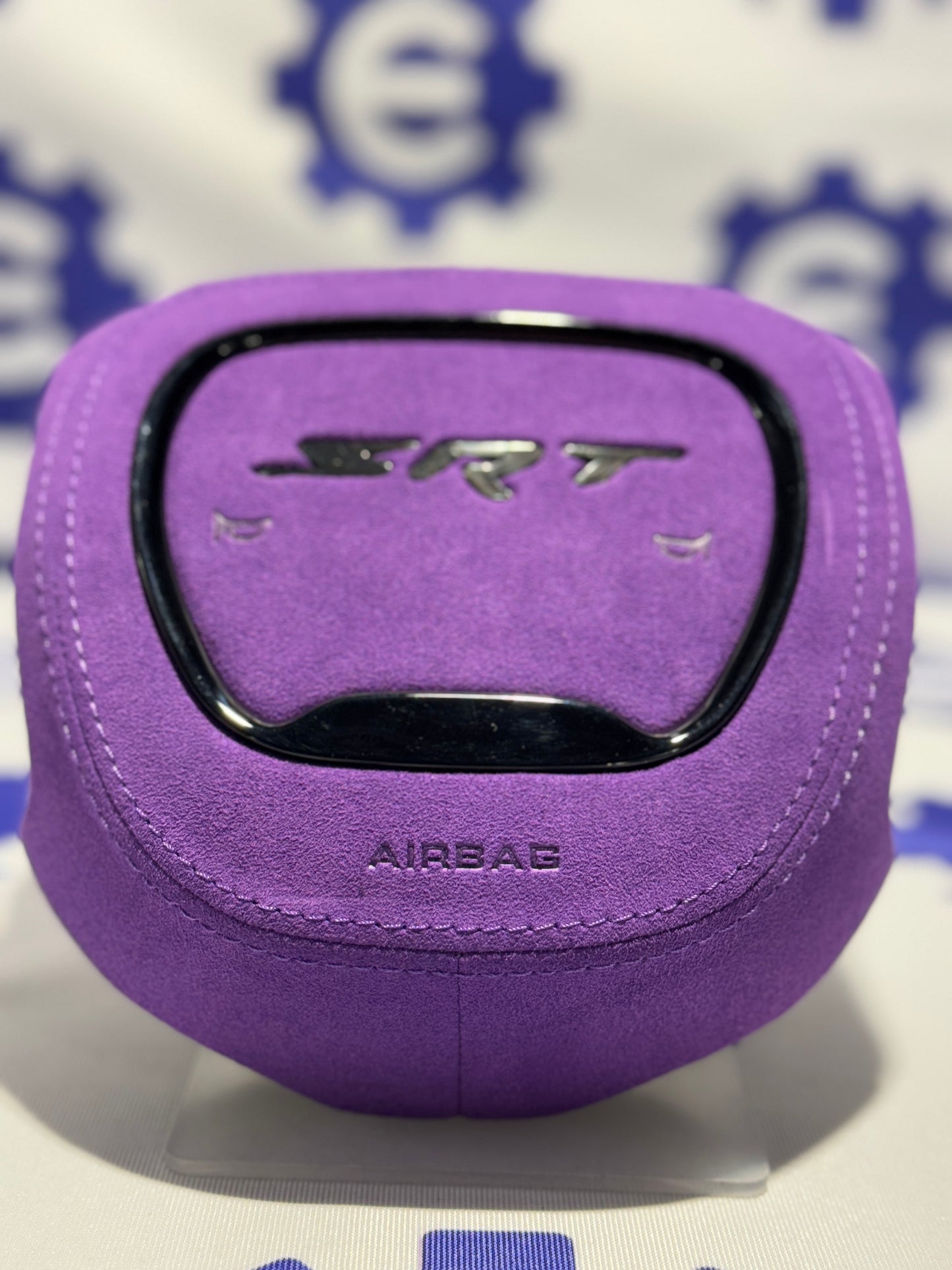 2015+ Dodge Airbag Cover - Purple Alcantara