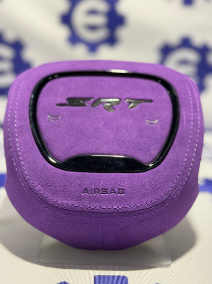 2015+ Dodge Airbag Cover - Purple Alcantara