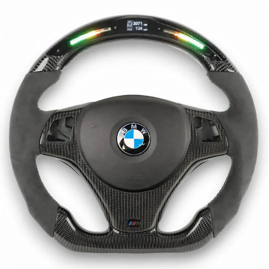 2006–2011 BMW E9X / E8X Carbon Fiber Steering Wheel – Customizable