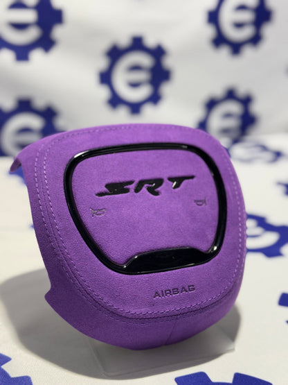 2015+ Dodge Airbag Cover - Purple Alcantara