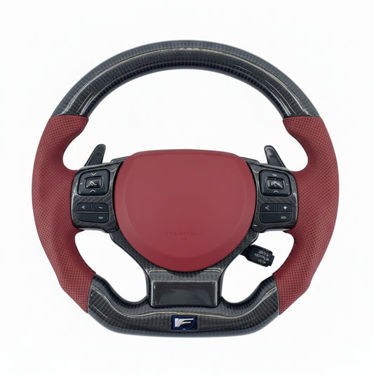2014–2025 Lexus IS / RC / NX / GS F Carbon Fiber Steering Wheel – Customizable