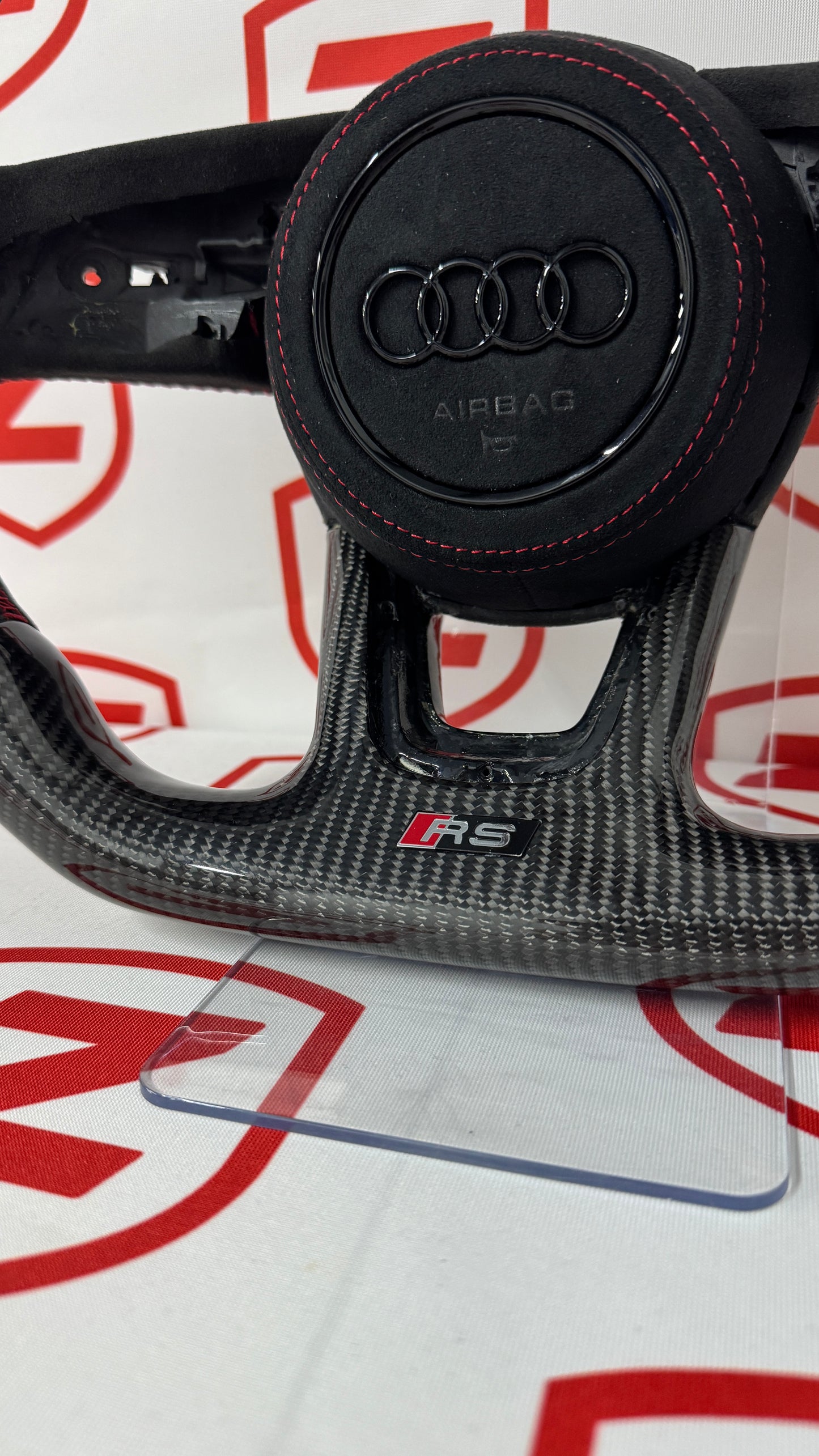 2010-2021 Audi RS Carbon Fiber Steering Wheel - Customizable