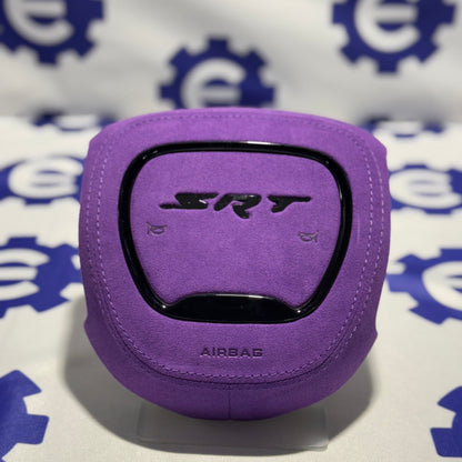 2015+ Dodge Airbag Cover - Purple Alcantara