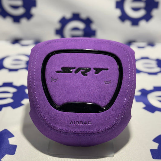 2015+ Dodge Airbag Cover - Purple Alcantara