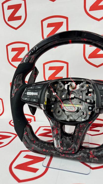 Genesis G70 Carbon Fiber Steering Wheel - Customizable