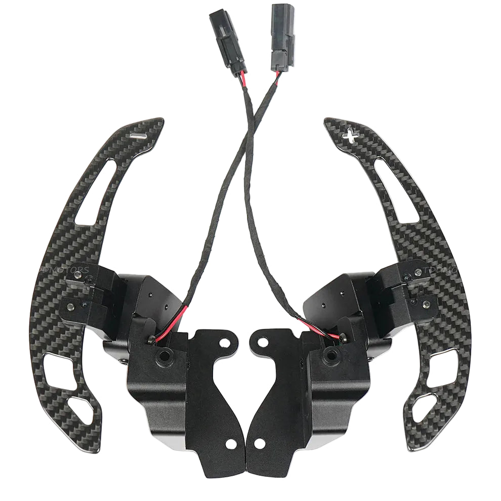 2015–2025 Ford F-150 / Raptor Carbon Fiber Magnetic Paddle Shifters Magnetic Carbon Fiber Paddle Shifters Racing Series™