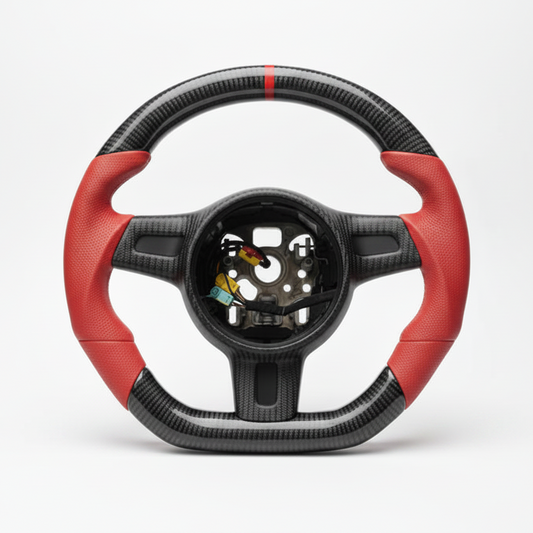2011–2016 Porsche Cayenne Carbon Fiber Steering Wheel – Customizable