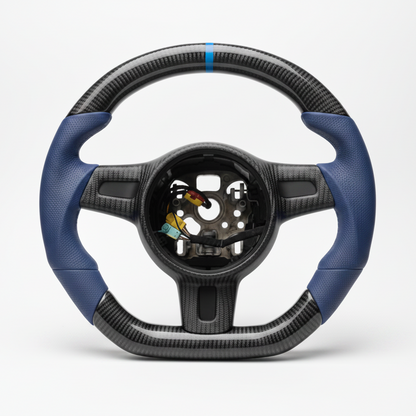 2009–2015 Porsche Boxster Carbon Fiber Steering Wheel – Customizable