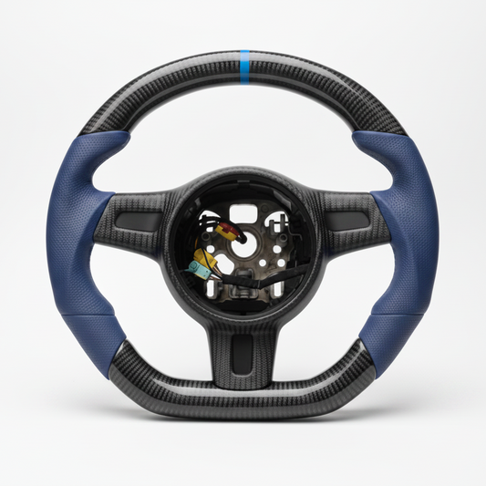 2009–2016 Porsche Cayman Carbon Fiber Steering Wheel – Customizable