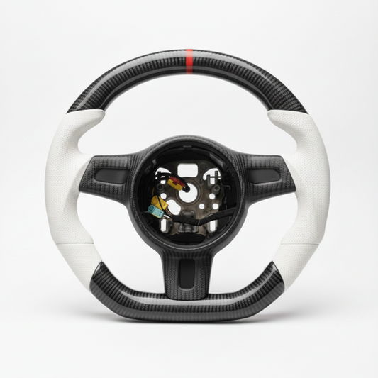 2011–2016 Porsche Cayenne Carbon Fiber Steering Wheel – Customizable