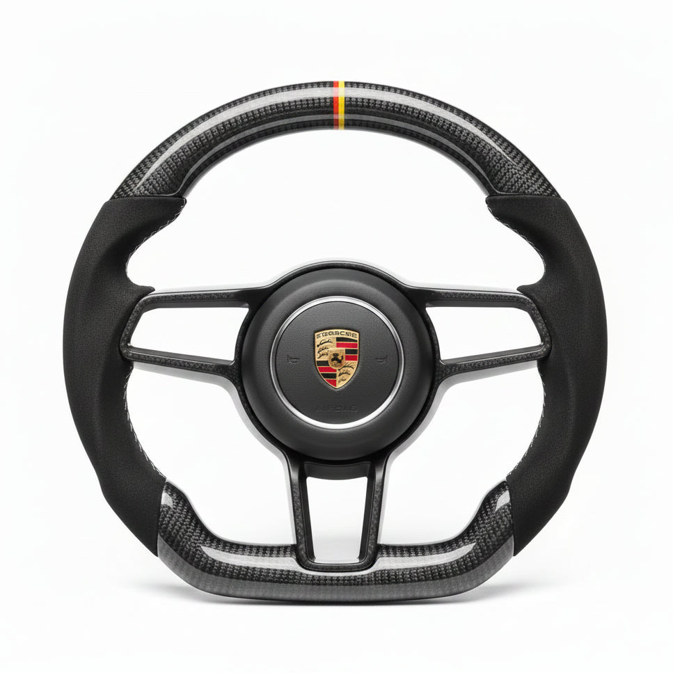 2016–2024 Porsche Cayenne (958.2) Carbon Fiber Steering Wheel – Customizable