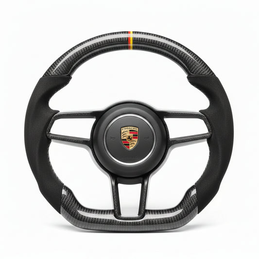 2017–2025 Porsche Panamera (971) Carbon Fiber Steering Wheel – Customizable