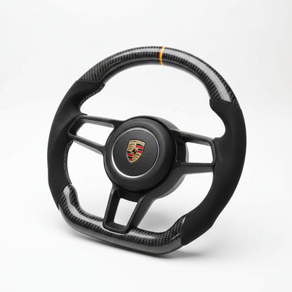 2016–2024 Porsche Cayenne (958.2) Carbon Fiber Steering Wheel – Customizable
