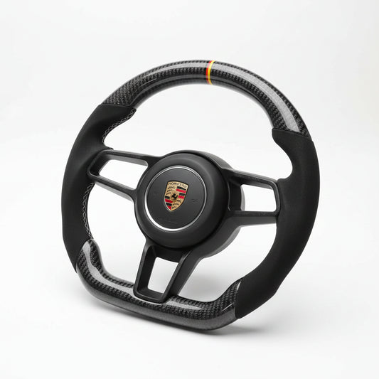 2014–2021 Porsche Macan (95B) Carbon Fiber Steering Wheel – Customizable