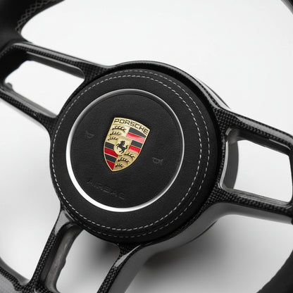 2016–2024 Porsche Cayenne (958.2) Carbon Fiber Steering Wheel – Customizable