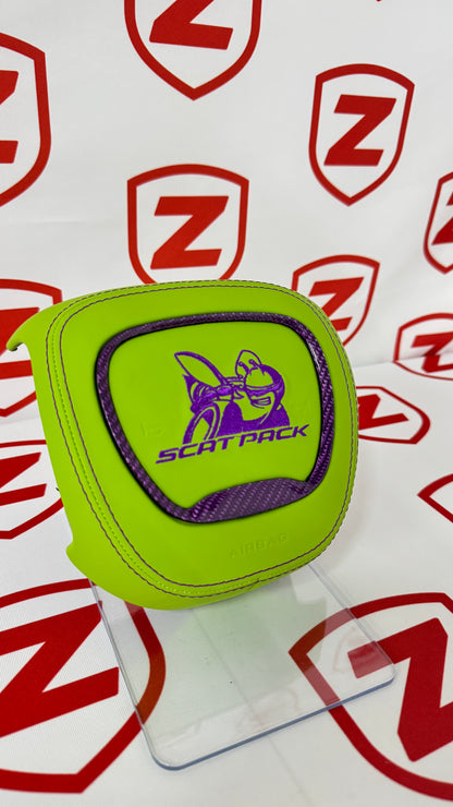 2015+ Dodge Airbag Cover - Scatpack  Embroidery