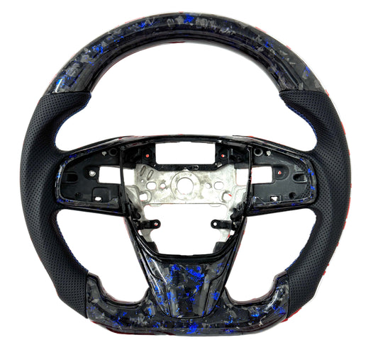 2016-2021 Honda Civic Custom Forged Carbon Fiber Steering Wheel - Preset