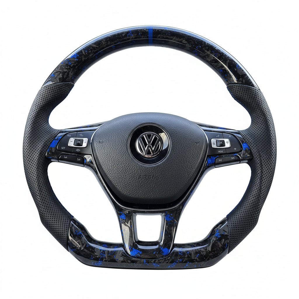 2015–2021 Volkswagen MK7 Golf / Jetta / Passat Carbon Fiber Steering Wheel – Customizable