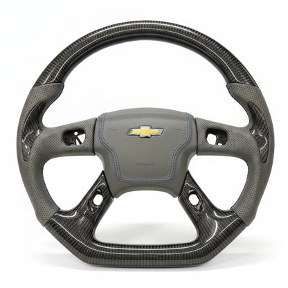 2003-2006 Chevrolet Silverado/Trailblazer Carbon Fiber Steering Wheel - Customizable