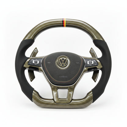 2015–2021 Volkswagen MK7 Golf / Jetta / Passat Carbon Fiber Steering Wheel – Customizable