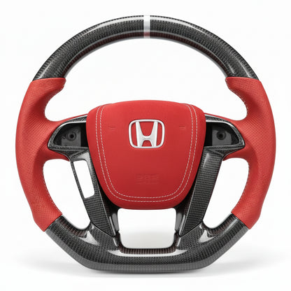 2008–2012 Honda Accord 8th Gen Carbon Fiber Steering Wheel – Customizable