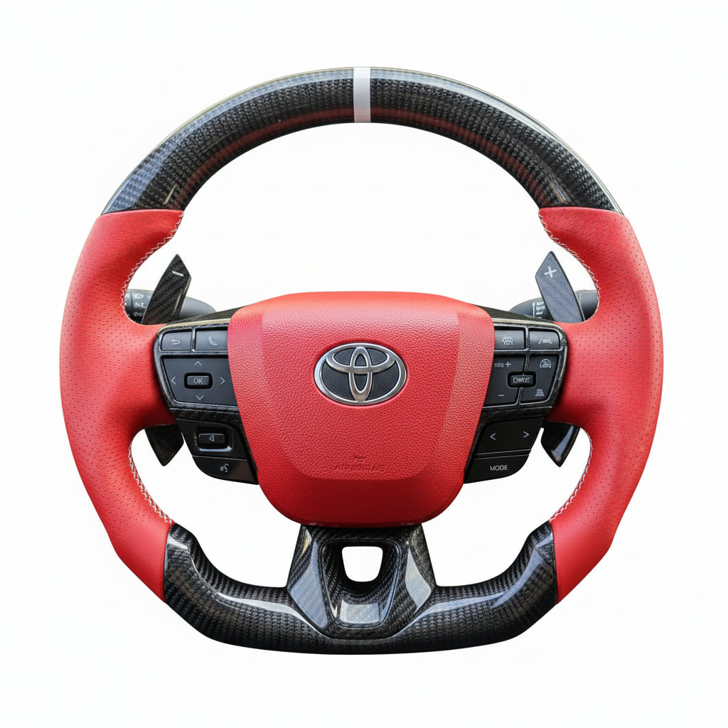 2025+ Toyota Camry Carbon Fiber Steering Wheel – Customizable