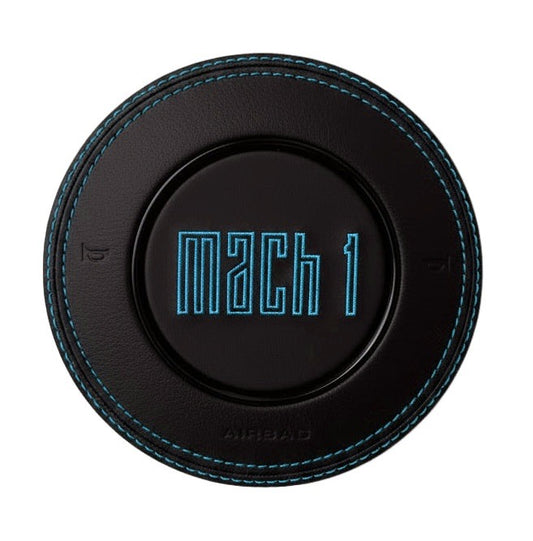 Ford Mustang Mach 1 Embroidered Airbag Cover - Grabber Blue