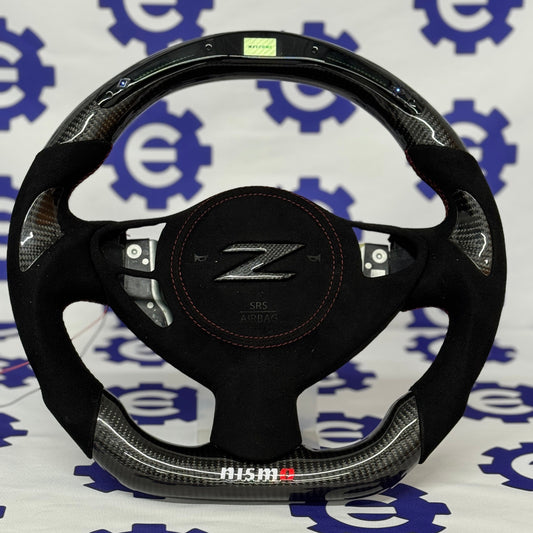 Nissan 370Z Carbon Fiber Steering Wheel - Customizable